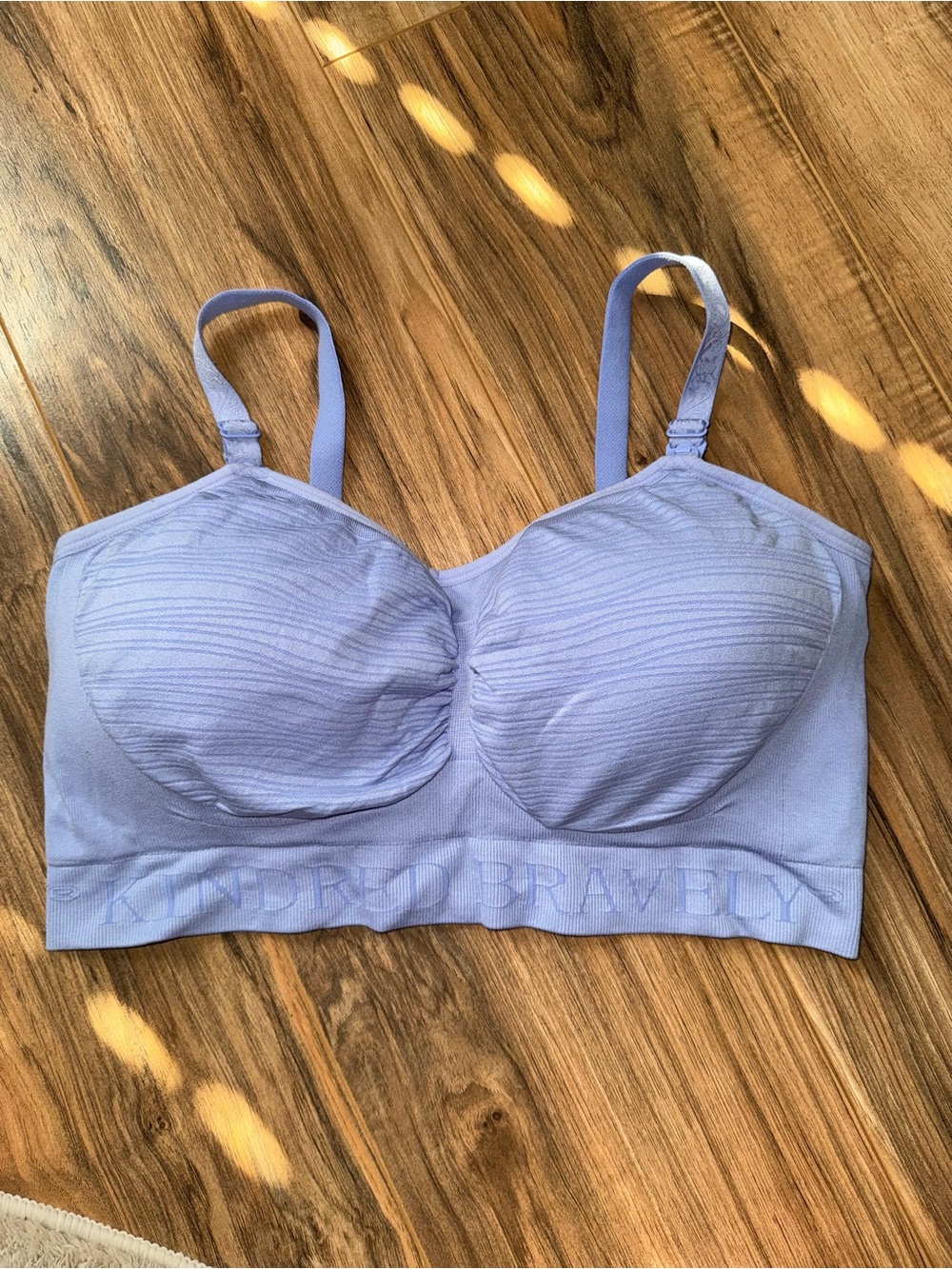 Kindred Bravely Lavender Wireless Nursing & Maternity Bra